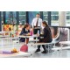 Fast Fold Rectangular Bench - 10 Tables & 20 Benches